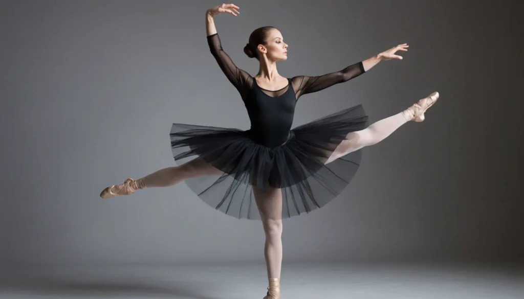 ballerine en resille