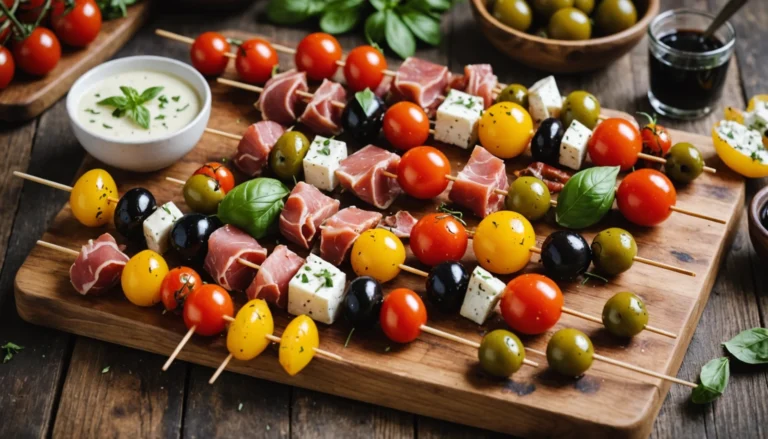 brochette apéro à faire la veille