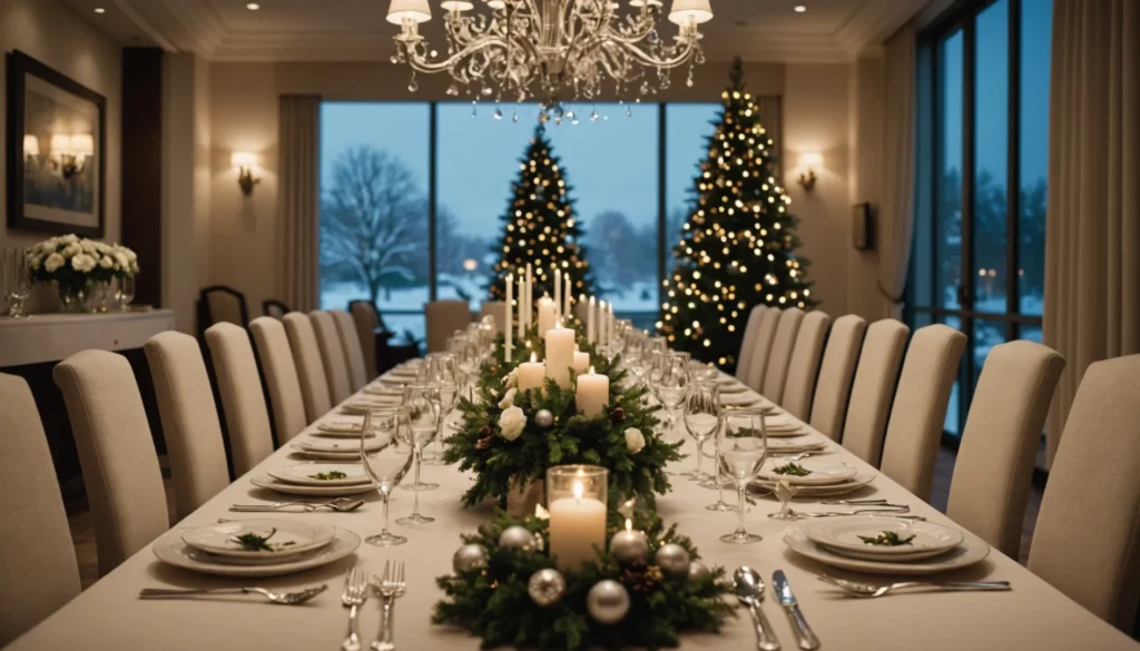 repas de noel en entreprise