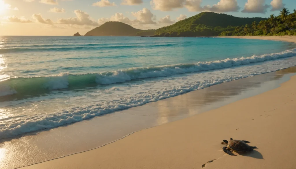 plage des tortues martinique